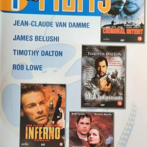 Criminal Intent, The IRA Informant, Inferno, Atomic Train (ingesealed)