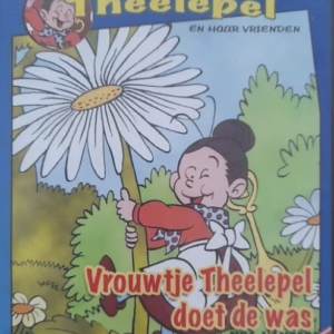 Vrouwtje Theelepel doet de was