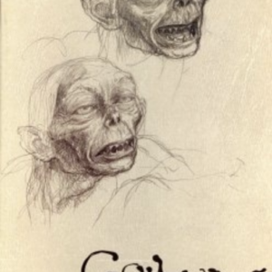 The Gollum Smeagol collectible with creating Gollum booklet